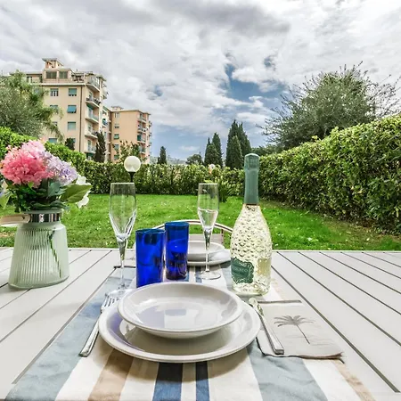 Apartamento Elegante Con Piscina - Wi-fi & Box Privato San Remo